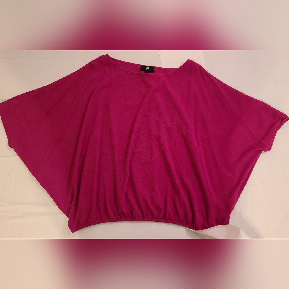IZ Byer pink cold shoulder dress top size XL